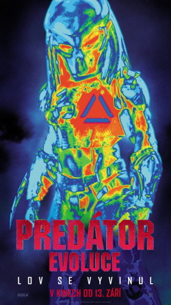 Český plakát filmu Predátor: Evoluce / The Predator