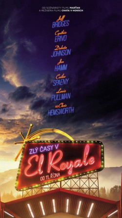 Český plakát filmu Zlý časy v El Royale / Bad Times at the El Royale