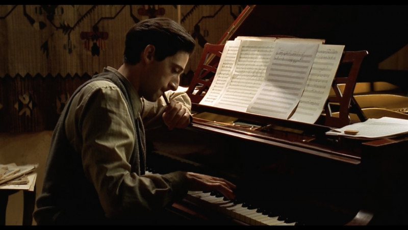Adrien Brody ve filmu Pianista / The Pianist