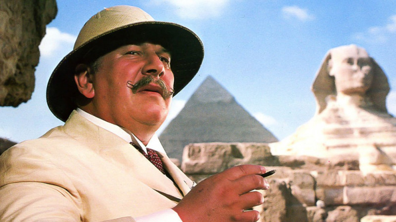 Peter Ustinov ve filmu Smrt na Nilu / Death on the Nile