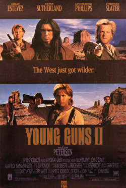 Plakát filmu Mladé pušky II / Young Guns II