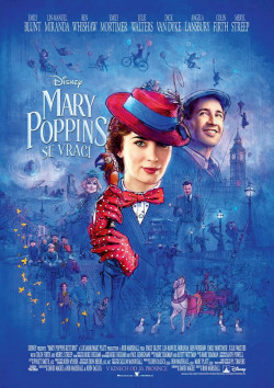Český plakát filmu Mary Poppins se vrací / Mary Poppins se vrací