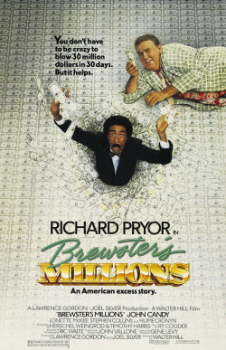 Plakát filmu Brewsterovy milióny / Brewster's Millions