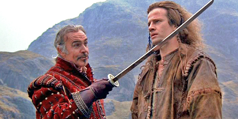 Christopher Lambert, Sean Connery ve filmu Highlander / Highlander