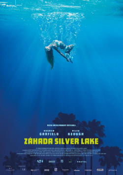 Český plakát filmu Záhada Silver Lake / Under the Silver Lake