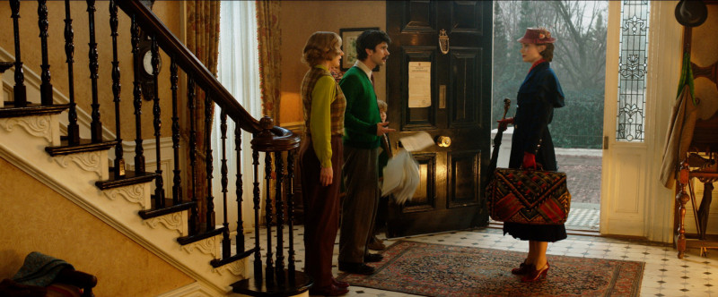 Emily Mortimer, Ben Whishaw, Emily Blunt ve filmu Mary Poppins se vrací / Mary Poppins Returns