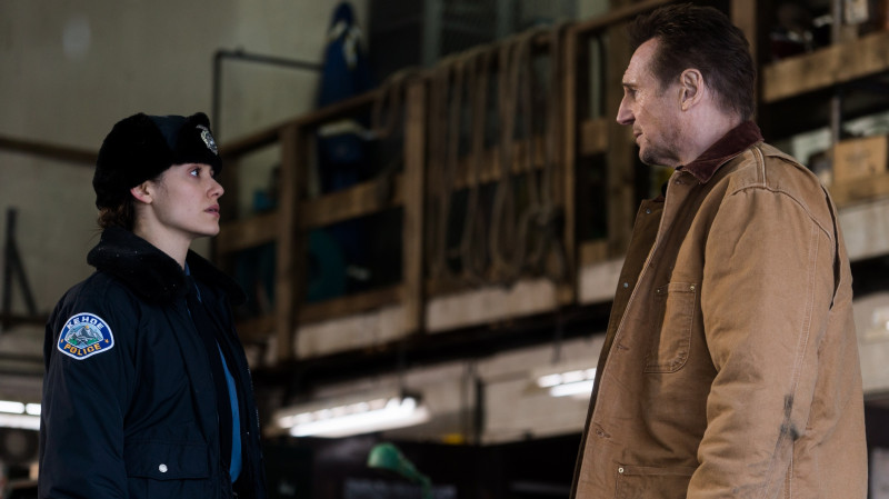 Emmy Rossum, Liam Neeson ve filmu Mrazivá pomsta / Mrazivá pomsta