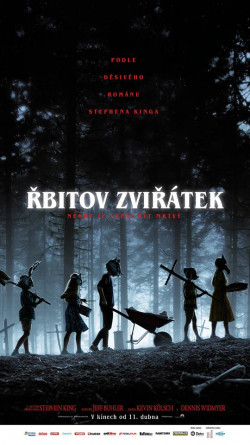 Český plakát filmu Řbitov zviřátek / Pet Sematary