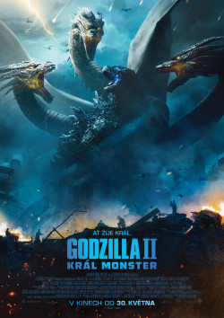 Český plakát filmu Godzilla II Král monster / Godzilla: King of the Monsters