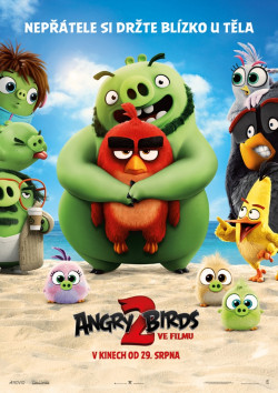 Český plakát filmu Angry Birds ve filmu 2 / The Angry Birds Movie 2