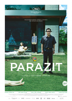 Český plakát filmu Parazit / Gisaengchung