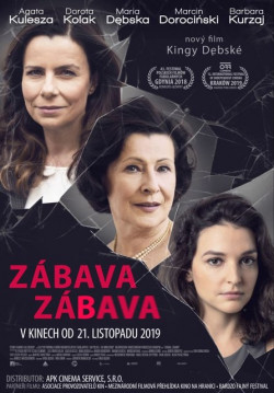 Český plakát filmu Zábava, zábava / Zabawa, zabawa