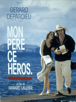 Plakát filmu Táta nebo milenec / Mon père, ce héros.