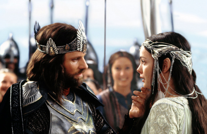 Viggo Mortensen, Liv Tyler ve filmu Pán prstenů: Návrat krále / The Lord of the Rings: The Return of the King