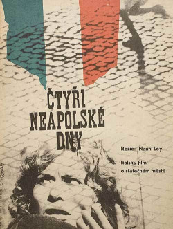 Český plakát filmu Čtyři neapolské dny / Le quattro giornate di Napoli