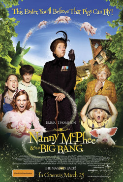 Plakát filmu Kouzelná chůva a Velký třesk / Nanny McPhee and the Big Bang