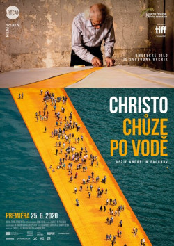 Český plakát filmu Christo: Chůze po vodě / Walking on Water