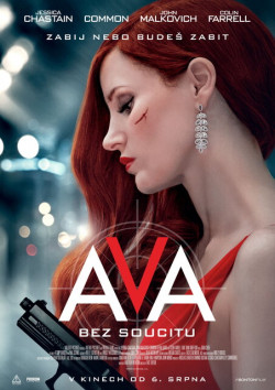 Český plakát filmu Ava: Bez soucitu / Ava