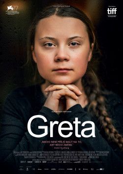 Český plakát filmu Greta / I Am Greta