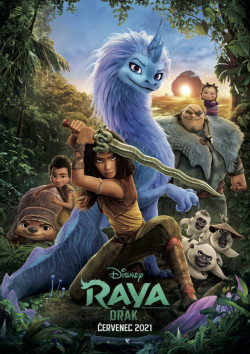 Český plakát filmu Raya a drak / Raya and the Last Dragon