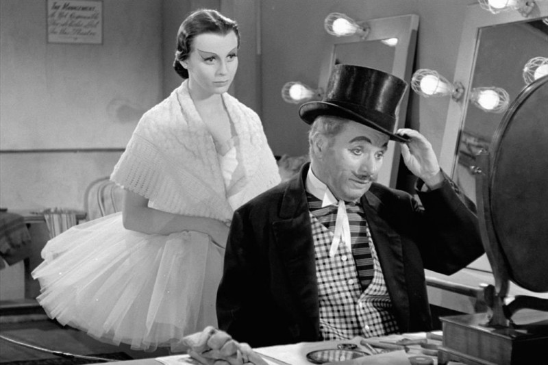 Charlie Chaplin, Claire Bloom ve filmu Světla ramp / Limelight