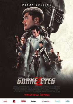 Český plakát filmu Snake Eyes: G.I. Joe Origins / Snake Eyes: G.I. Joe Origins