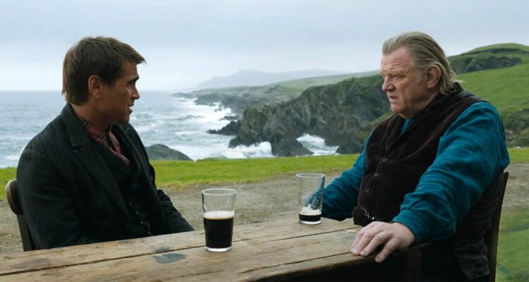 Brendan Gleeson, Colin Farrell ve filmu Víly z Inisherinu / The Banshees of Inisherin