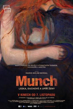 Český plakát filmu Munch - láska, duchové a upíří ženy / Munch: Love, Ghosts and Lady Vampires