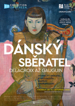 Český plakát filmu EOS: Dánsky sběratel - Delacroix až Gauguin / Exhibition on Screen: The Dannish Collector - Delacroix to Gauguin