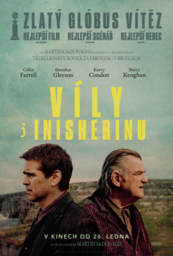 Český plakát filmu Víly z Inisherinu / The Banshees of Inisherin