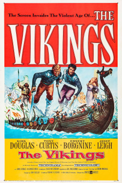 Plakát filmu Vikingové / The Vikings