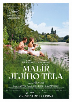Český plakát filmu Malíř jejího těla / Bonnard: Pierre et Marthe