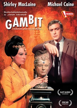 DVD obal filmu Gambit