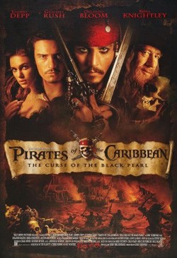 Plakát filmu Piráti z Karibiku: Prokletí Černé perly / Pirates of the Caribbean: The Curse of the Black Pearl