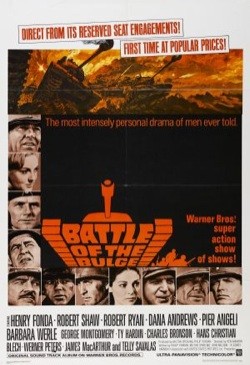 Plakát filmu Bitva v Ardenách / Battle of the Bulge