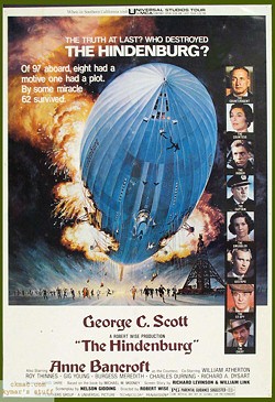 Plakát filmu Příběh vzducholodi Hindenburg