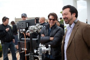 Tom Cruise a James Mangold při natáčení filmu <b>Zatím spolu, zatím živi</b>