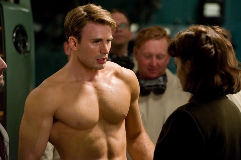 Chris Evans ve filmu Captain America: První Avenger / Captain America: The First Avenger