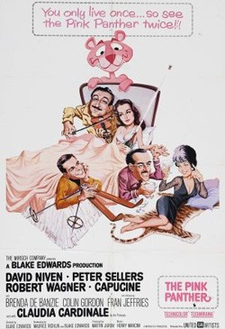 Plakát filmu Růžový panter