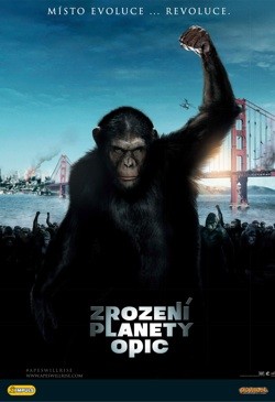 Plakát filmu Zrození Planety opic / Rise of the Planet of the Apes