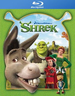 BD obal filmu Shrek