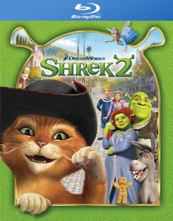 BD obal filmu Shrek 2