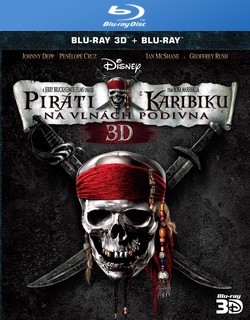 BD obal filmu Piráti z Karibiku: Na vlnách podivna