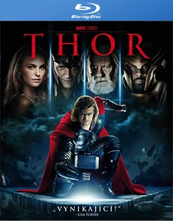 BD obal filmu Thor