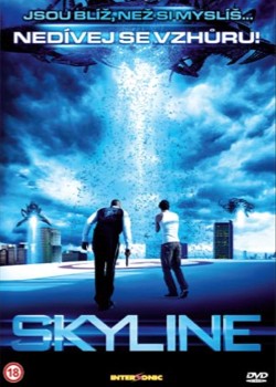 DVD obal filmu Skyline