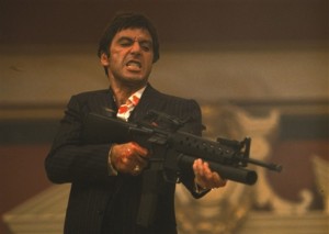Al Pacino ve filmu <b>Zjizvená tvář</b>