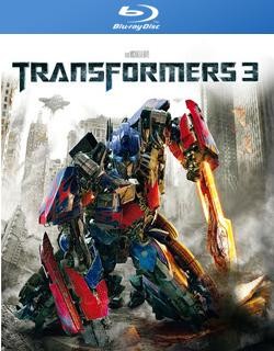 BD obal filmu Transformers 3