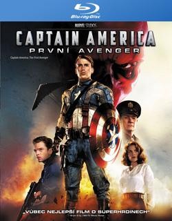 BD obal filmu Captain America: První Avenger