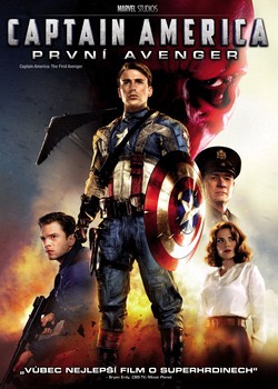 DVD obal filmu Captain America: První Avenger