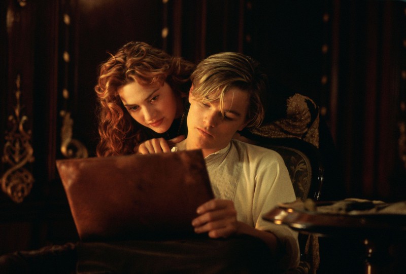 Kate Winslet, Leonardo DiCaprio ve filmu Titanic / Titanic
